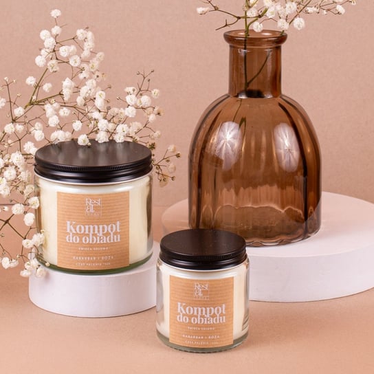 Świeca sojowa "Kompot do obiadu" - L (250 ml) RestAtHome