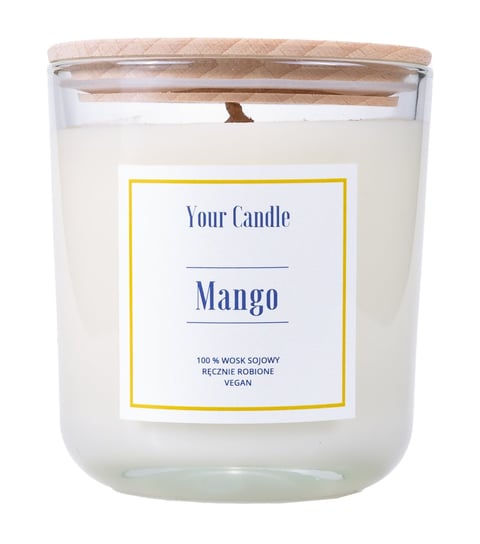 Świeca Sojowa Mango 210 Ml - Your Candle Your Candle
