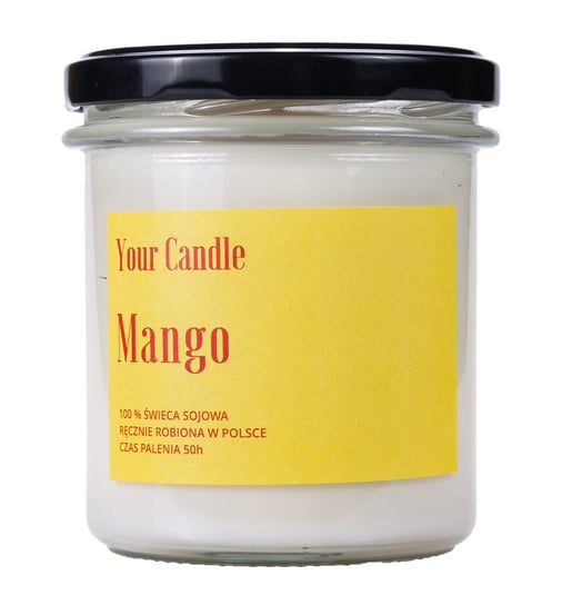 Świeca Sojowa Mango 300 Ml - Your Candle Your Candle