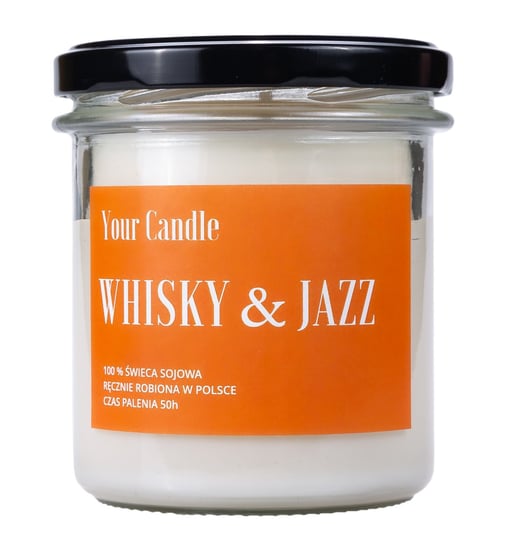 Świeca Sojowa Whisky & Jazz 300 Ml - Your Candle Your Candle