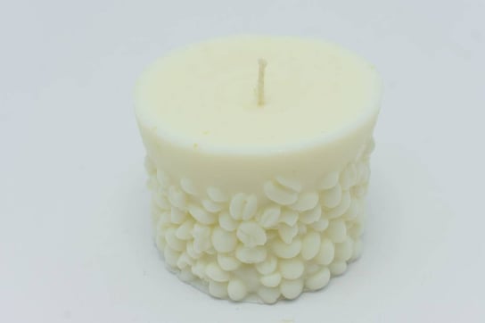 Świeca wolno stojąca z wosku sojowego ZIARNA KAWY Natural Wax Candle