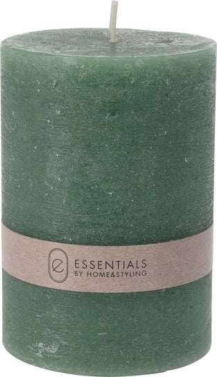 Świeca woskowa zielona bezzapachowa 10 x 7 cm Koopman