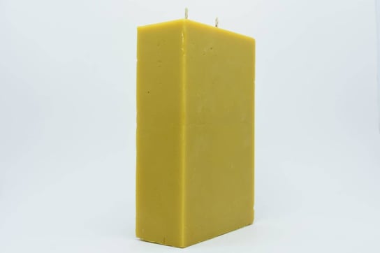 Świeca z wosku pszczelego kwadrat 2 knoty Natural Wax Candle