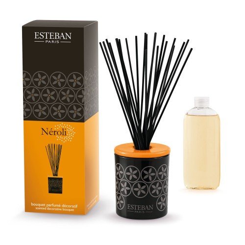 Świeca zapachowa (180 g) Neroli + ceramiczna przykrywka Esteban Esteban
