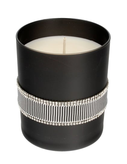 Świeca zapachowa ARTMAN Crystal Glass Black, czarna, 9,5x8 cm Artman
