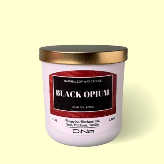 Świeca zapachowa - Black Opium DiNa