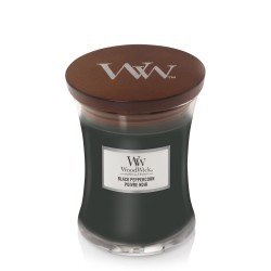 Świeca zapachowa Black Peppercorn - średnia Woodwick