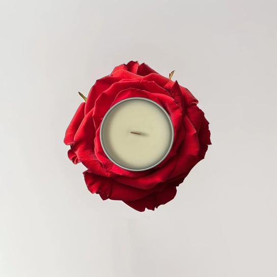 Świeca zapachowa Cashmere & Dark Rose INSPIRA Candle Store