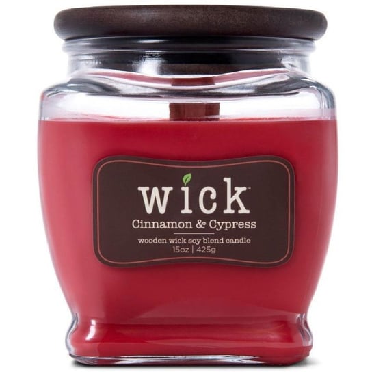 Świeca zapachowa - Cinnamon & Cypress (425g) Colonial Candle