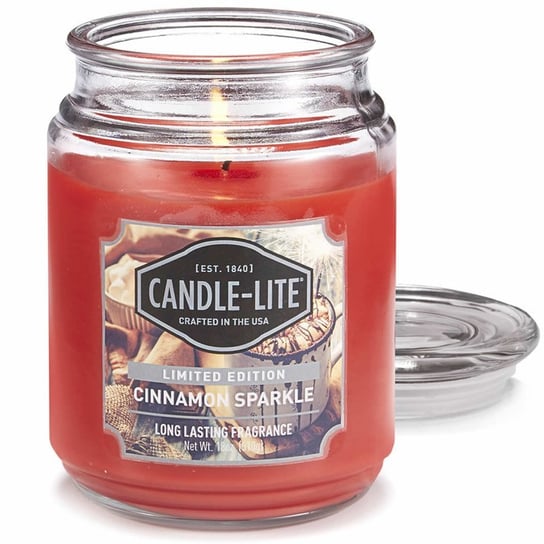 Świeca zapachowa - Cinnamon Sparkle (510g) Candle - Lite Company