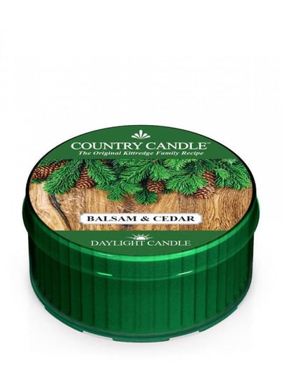 Świeca zapachowa COUNTRY CANDLE, Balsam & Cedar, daylight Country Candle