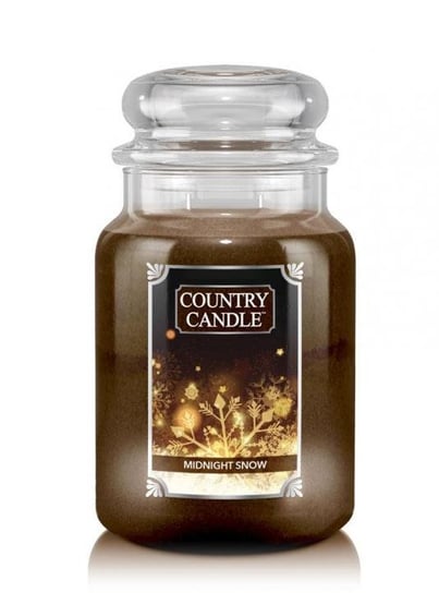 Świeca zapachowa COUNTRY CANDLE Midnight Snow, duży słoik, 680 g, 2 knoty Country Candle