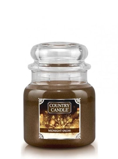 Świeca zapachowa COUNTRY CANDLE Midnight Snow, średni słoik, 453 g, 2 knoty Country Candle