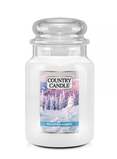 Świeca zapachowa COUNTRY CANDLE, Mountain Sunrise, duży słoik, 2 knoty Country Candle