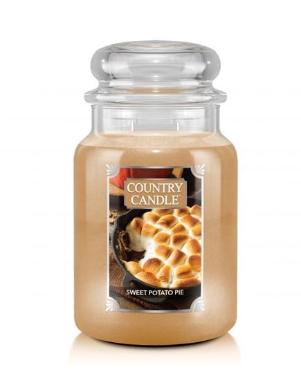 Świeca zapachowa COUNTRY CANDLE Sweet Potato Pie, duży słoik, 680 g, 2 knoty Country Candle