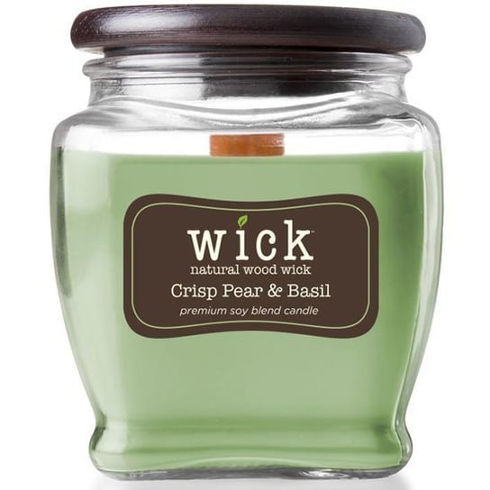 Świeca zapachowa - Crisp Pear & Basil (425g) Colonial Candle