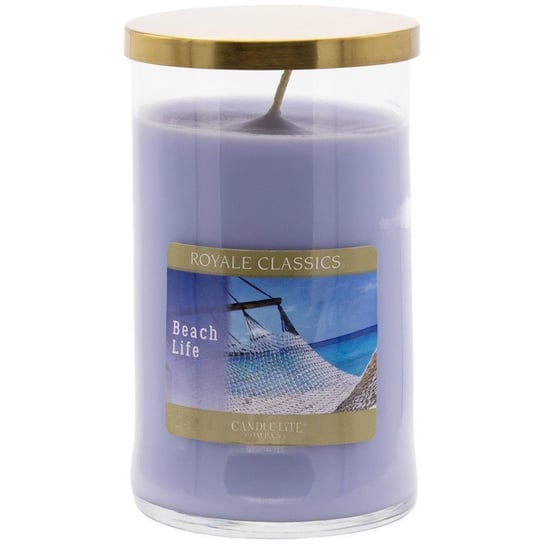 Świeca zapachowa duża Beach Life Candle-lite 481 g Inna marka