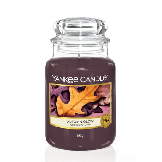 Świeca zapachowa, duży słój, Autumn Glow, 623 g Yankee Candle