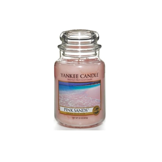 Świeca zapachowa, duży słój, Pink Sands, 623 g Yankee Candle