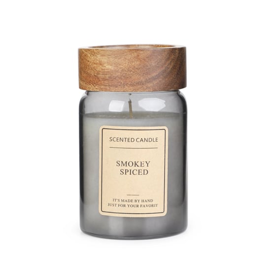 Świeca zapachowa ENVY Smokey Spiced 185 g z nutą dymu HOMLA Homla