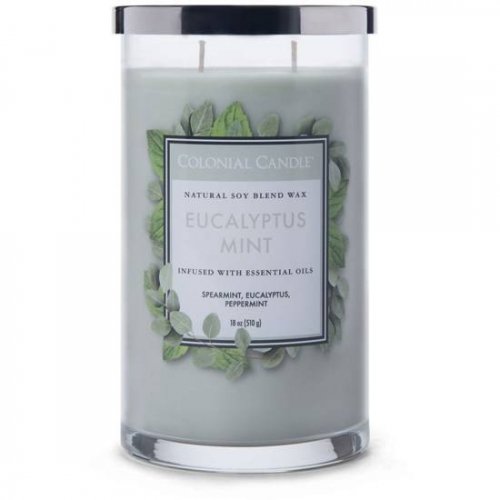 Świeca zapachowa - Eucalyptus Mint Colonial Candle