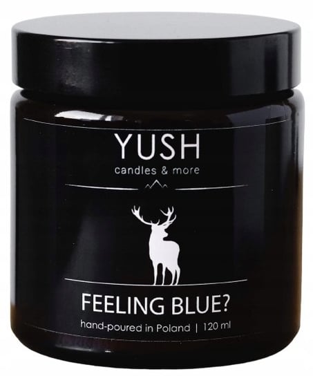 Świeca zapachowa Feeling blue? 120ml Yush