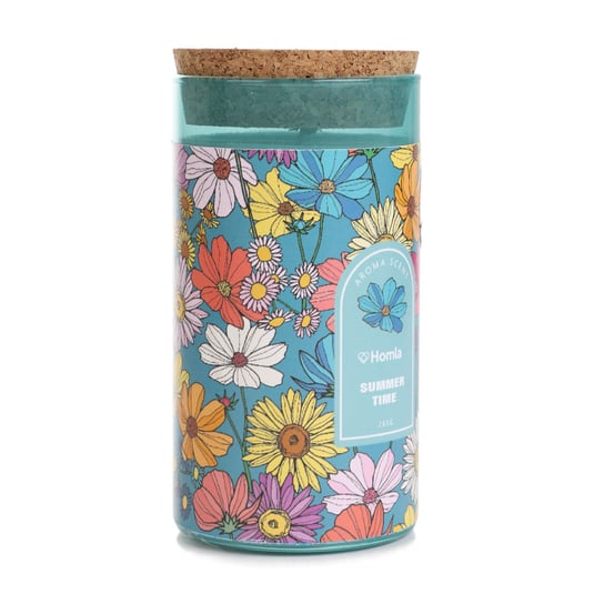 Świeca zapachowa FLORAL AURA Summer Time 265 g HOMLA Homla