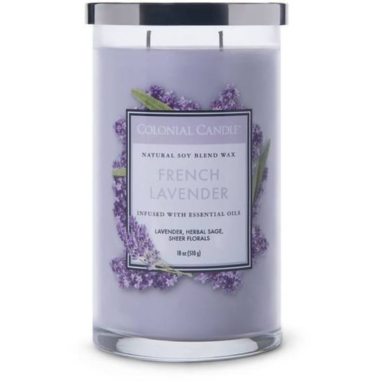 Świeca zapachowa - French Lavender Colonial Candle