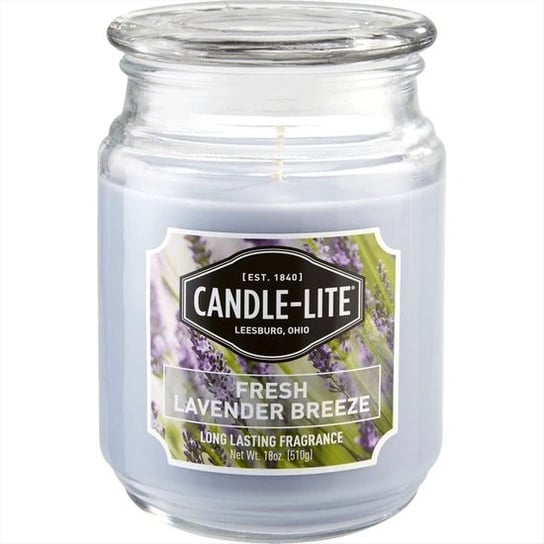Świeca zapachowa - Fresh Lavender Breeze (510g) Candle - Lite Company