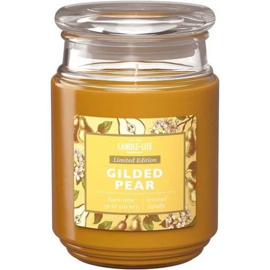 Świeca zapachowa - Gilded Pear (510g) Candle - Lite Company