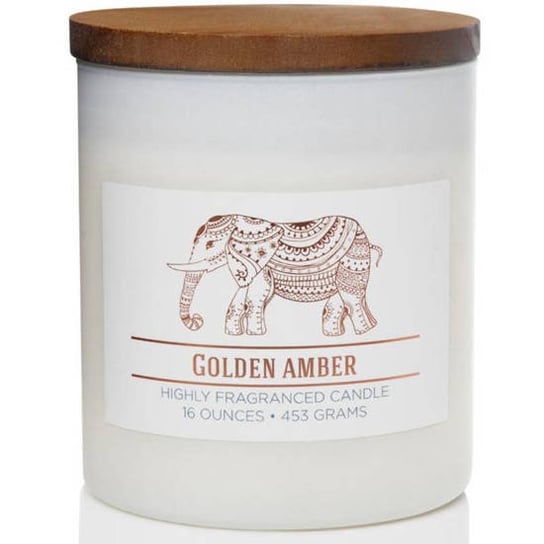 Świeca zapachowa - Golden Amber (453g) Colonial Candle