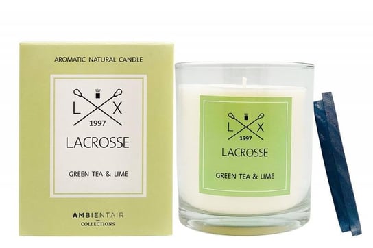 Świeca zapachowa green tea & lime 60h, Lacrosse Lacrosse