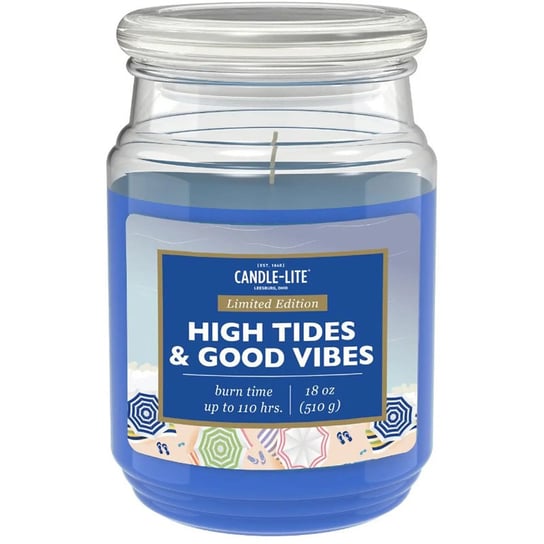 Świeca zapachowa - High Tides Good Vibes (510g) Candle - Lite Company