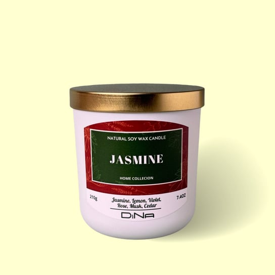 Świeca zapachowa - Jasmine DiNa