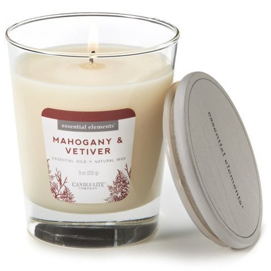 Świeca zapachowa - Mahogany & Vetiver (255g) Candle - Lite Company