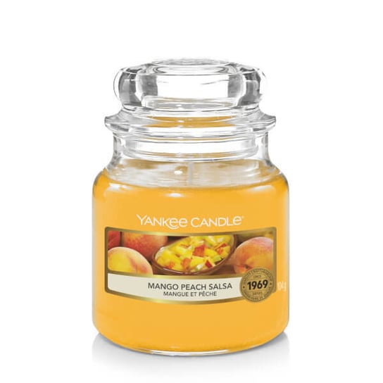 Świeca zapachowa, mały słój, Mango Peach Salsa, 104 g Yankee Candle