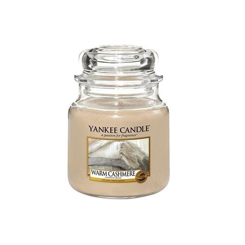 Świeca zapachowa, mały słój, Warm Cashmere, 104 g Yankee Candle