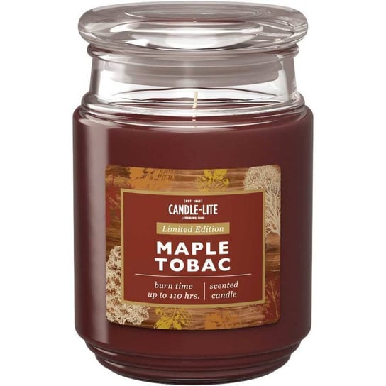 Świeca zapachowa - Maple Tobac (510g) Candle - Lite Company