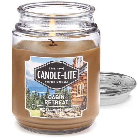 Świeca zapachowa naturalna Cabin Retreat Candle-lite 510 g Candle-lite Company