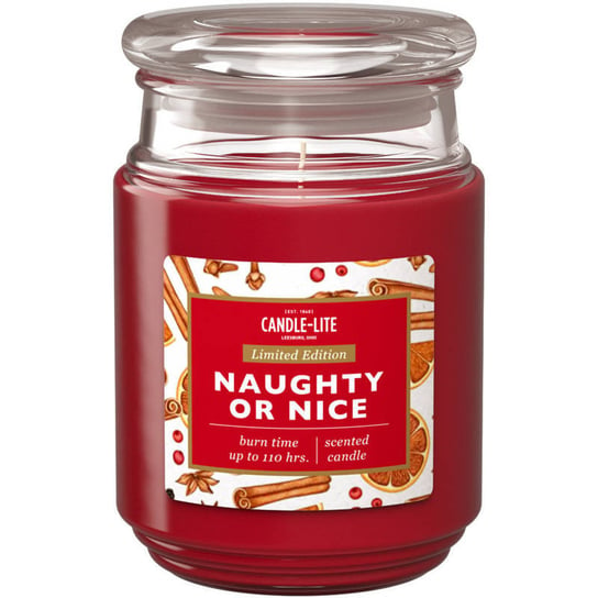 Świeca zapachowa - Naughty Or Nice (510g) Candle - Lite Company