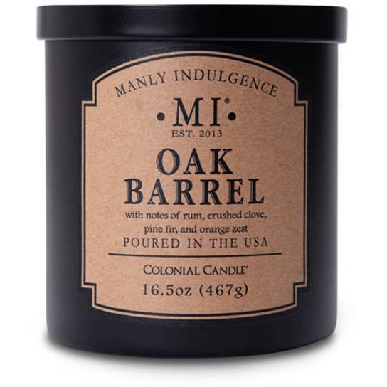 Świeca zapachowa - Oak Barrel (467g) Colonial Candle