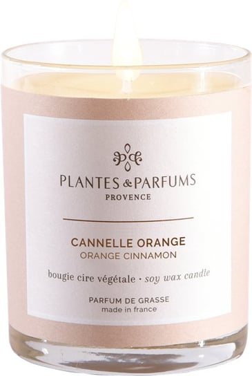 Świeca Zapachowa Perfumowana - Cinnamon & Orange - Pomarańcza Z Cynamonem PLANTES&PARFUMS PROVENCE