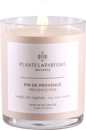 Świeca Zapachowa Perfumowana - Provence Pine - Prowansalska Sosna PLANTES&PARFUMS PROVENCE