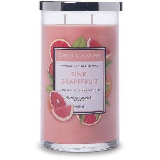 Świeca zapachowa - Pink Grapefruit Colonial Candle