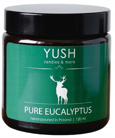 Świeca zapachowa Pure Eucalyptus 120ml Yush