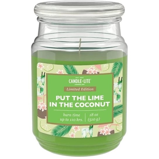 Świeca Zapachowa - Put The Lime In The Cococnut (510G) Candle - Lite Company