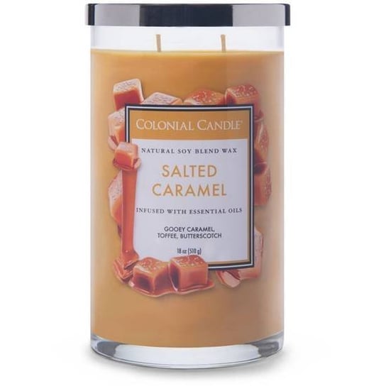Świeca zapachowa - Salted Caramel Colonial Candle
