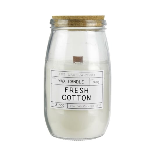 Świeca zapachowa słój Fresh cotton Intesi