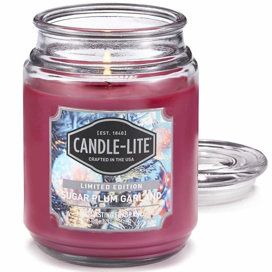 Świeca zapachowa - Sugar Plum Garland (510g) Candle - Lite Company