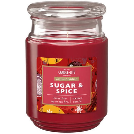 Świeca zapachowa - Sugar & Spice (510g) Candle - Lite Company